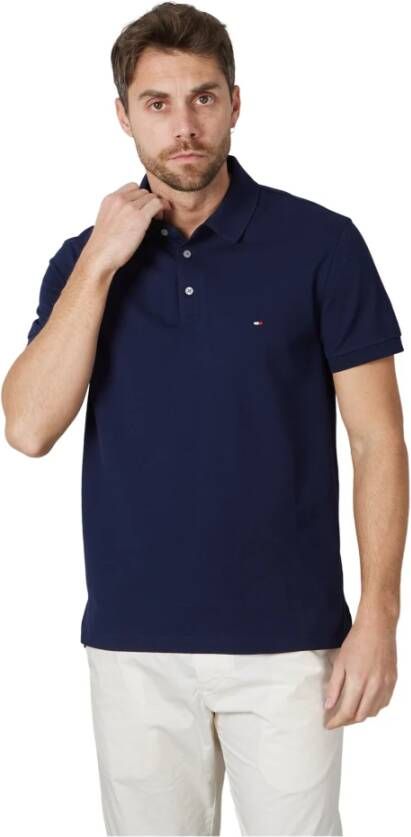 Tommy Hilfiger Heren Slim Fit Polo 1985 Collectie Blue Heren - Foto 10