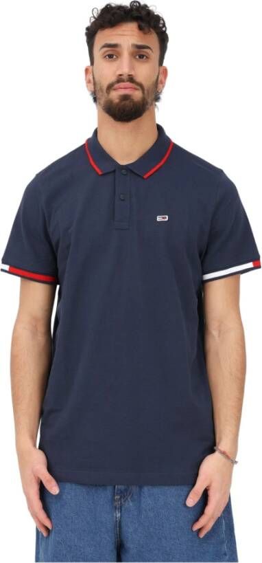 Tommy Hilfiger Polo Shirt Blauw Heren