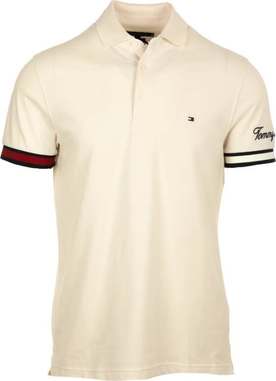Tommy Hilfiger Witte T-shirts en Polos White Heren