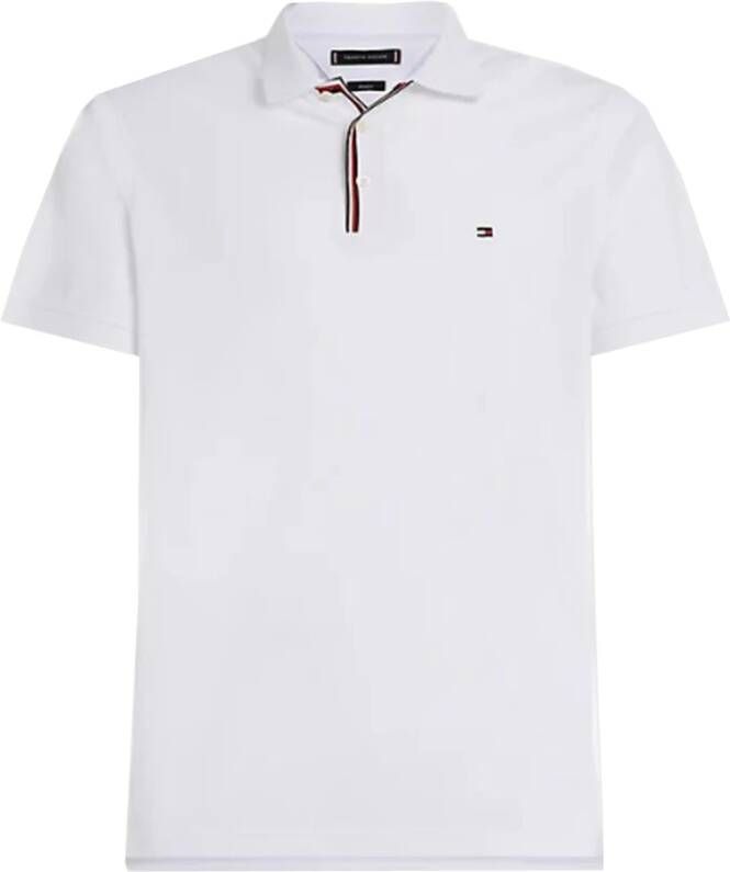 Tommy Hilfiger T-shirts en Polos Wit White Heren