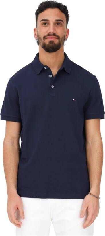 Tommy Hilfiger Heren Slim Fit Polo 1985 Collectie Blue Heren - Foto 11
