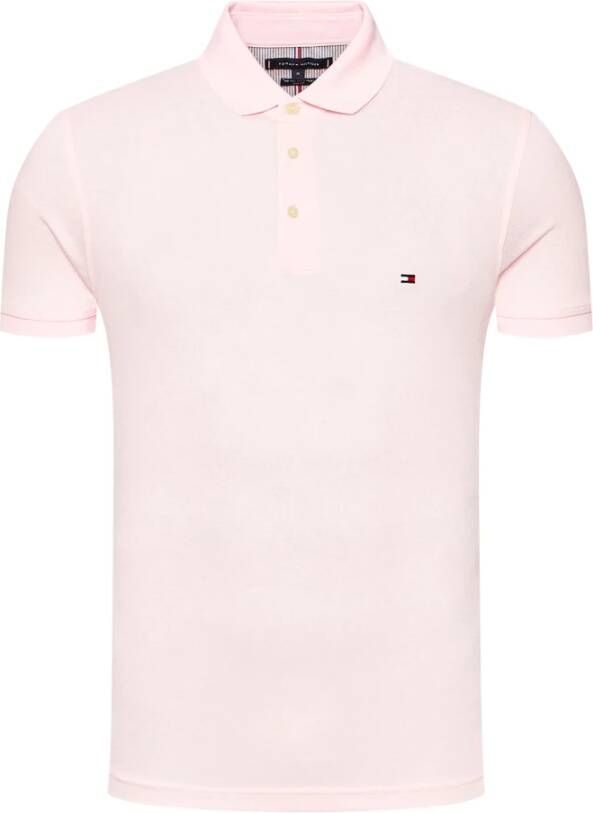 Tommy Hilfiger Polo Shirts Roze Heren