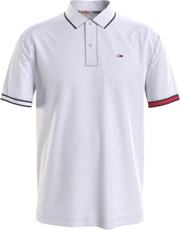 Tommy Hilfiger Polo Shirts Wit Heren