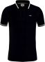 Tommy Hilfiger Zwarte Tipped Stretch Polo Shirt Black Heren - Thumbnail 1