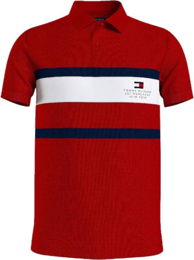 Tommy Hilfiger Pilaar Red Heren