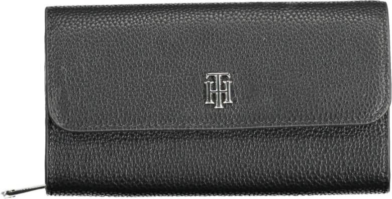 Tommy Hilfiger Het element grote klep portemonnee Zwart Dames
