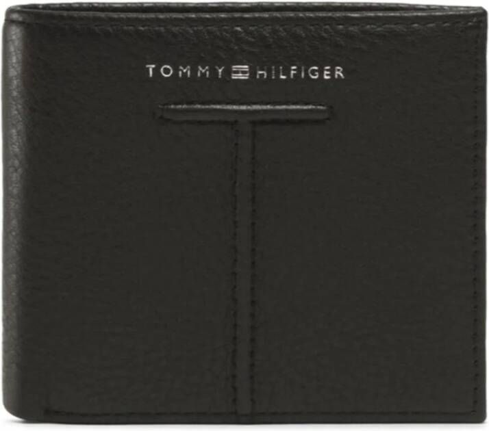 Tommy Hilfiger Portemonnee Leren portemonnee met meerdere compartimenten en logodetails - Foto 5