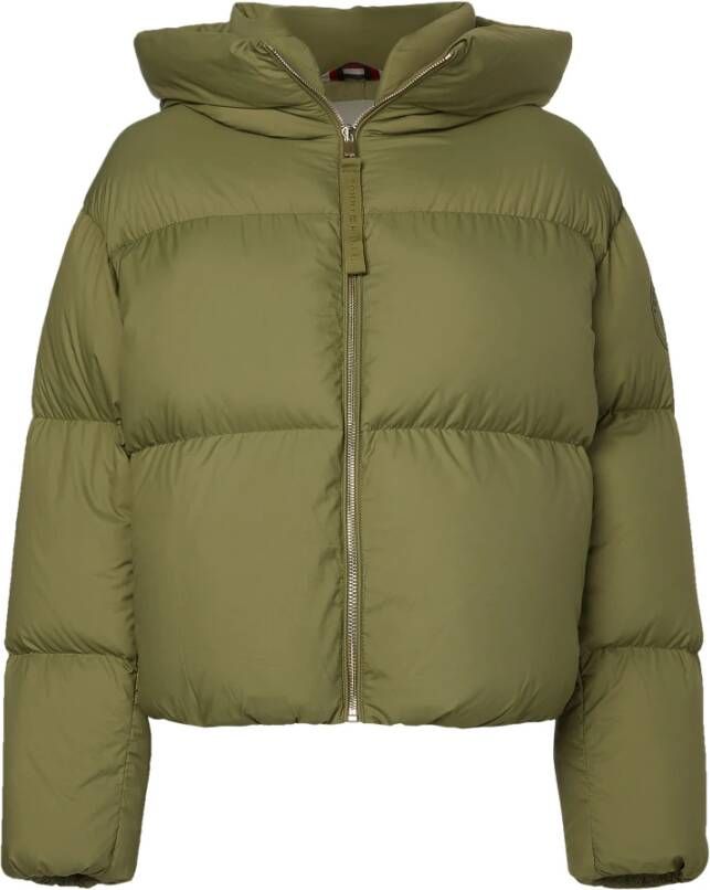 Tommy Hilfiger Gewatteerd jack met logostitching