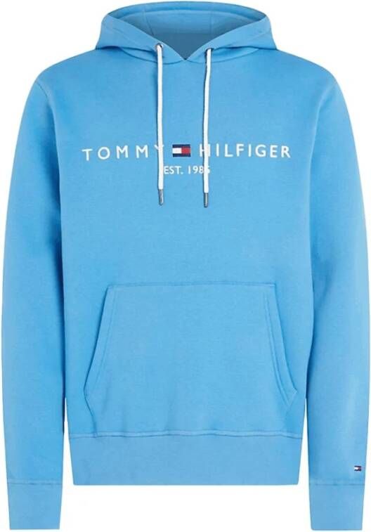 Tommy Hilfiger hoodie met logo iconic blue