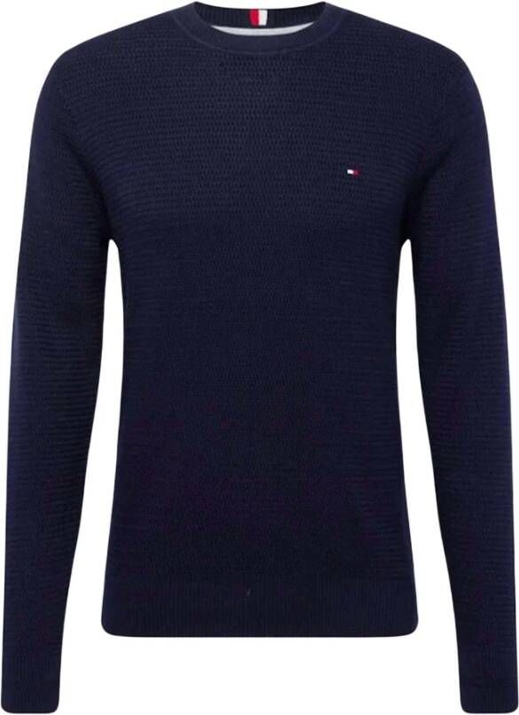 Tommy Hilfiger Pullover Donkerblauw Mw0Mw31576 DW5 Blauw Heren