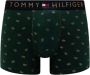 TOMMY HILFIGER UNDERWEAR Tommy Hilfiger Heren Boxershorts Trunk + Sock Set Donkergroen - Thumbnail 6