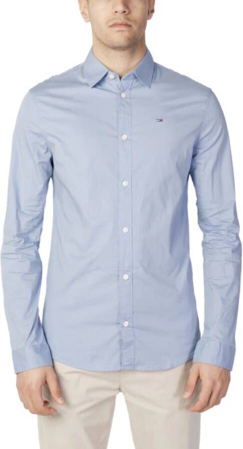 Tommy Hilfiger Shirts Blauw Heren