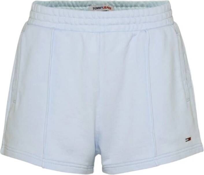 TOMMY JEANS Sweatshort TJW TOMMY ESSENTIAL SHORT met -merklabel