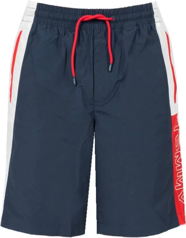 Tommy Hilfiger Comfortabele Shorts met Verstelbare Tailleband Meerkleurig Heren