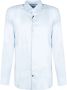 Tommy Hilfiger Slim Fit Overhemd met Italiaanse Kraag Blue Heren - Thumbnail 1