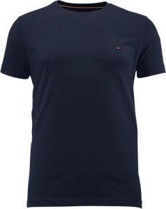 Tommy Hilfiger Slank fit t-shirt Blauw Heren