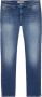 Tommy Hilfiger Heren Blauwe Jeans Scanton Slim Fit Blauw Heren - Thumbnail 1