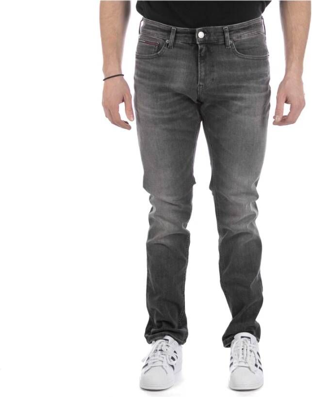 Tommy Hilfiger Slim-fit Jeans Grijs Heren
