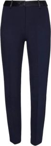 Tommy Hilfiger Slim-fit Trousers Blauw Dames