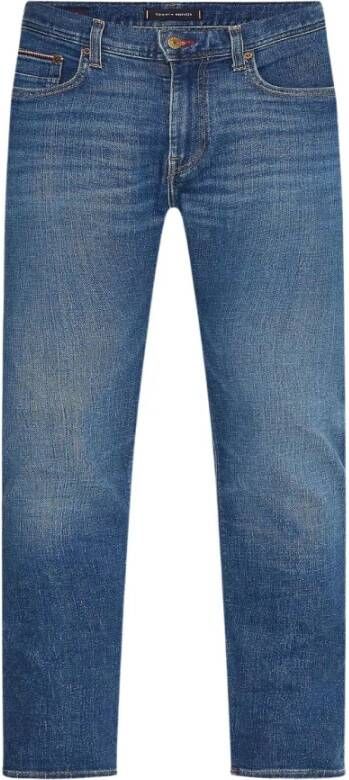Tommy Hilfiger Heren Bleecker Vijf-Pocket Jeans Blue Heren