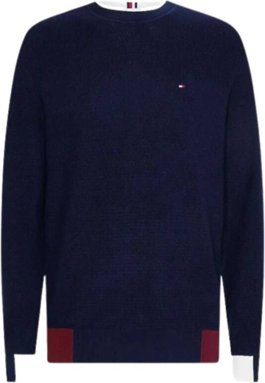 Tommy Hilfiger Stijlvolle Heren Sweatshirt Blue Heren