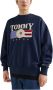 Tommy Hilfiger Heren Sweatshirt van Katoen met Logo Blue Heren - Thumbnail 7