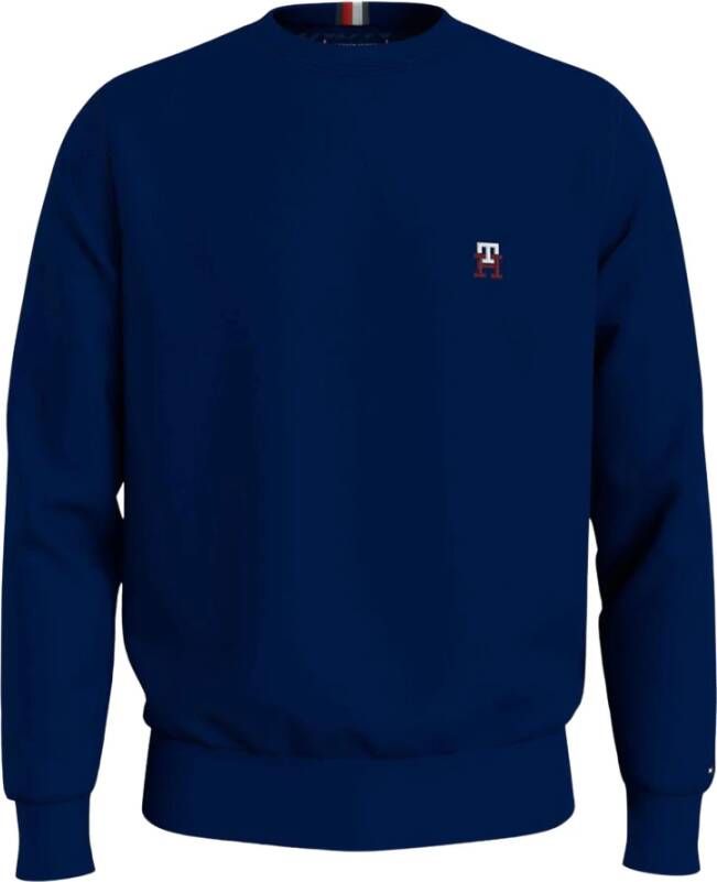 Tommy Hilfiger Sweatshirt Donkerblauw Mw0Mw30026 DW5 Blauw Heren