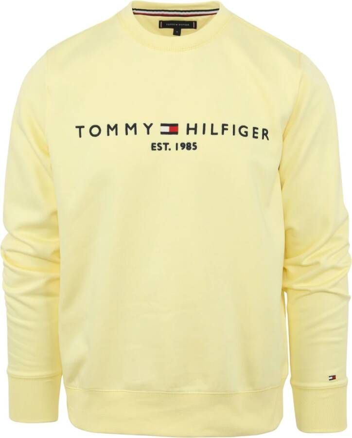 Tommy Hilfiger Gele Sweaters Yellow Heren
