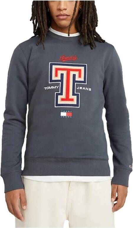 Tommy Hilfiger Sweatshirt TJM RLX Tommy Jeans Gray Heren