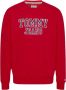 Tommy Hilfiger Pullover met ronde hals Red Unisex - Thumbnail 1