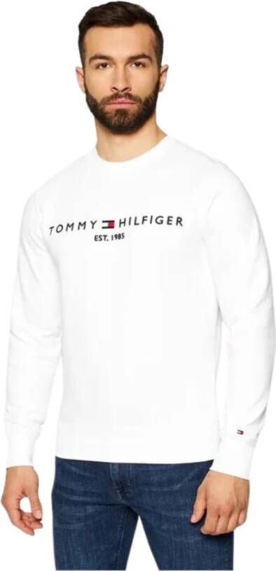 Tommy Hilfiger Sweatshirt met logostitching model 'TOMMY LOGO SWEAT'