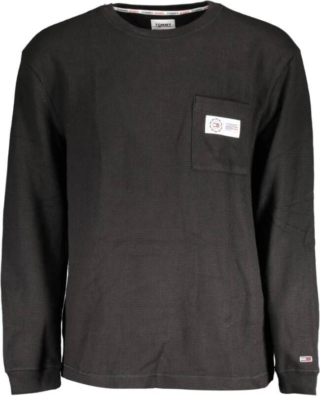TOMMY JEANS Shirt met lange mouwen TJM CLSC LS SOFT SNIT met merklabel