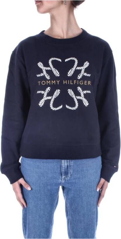 Tommy Hilfiger Sweatshirts Blauw Dames