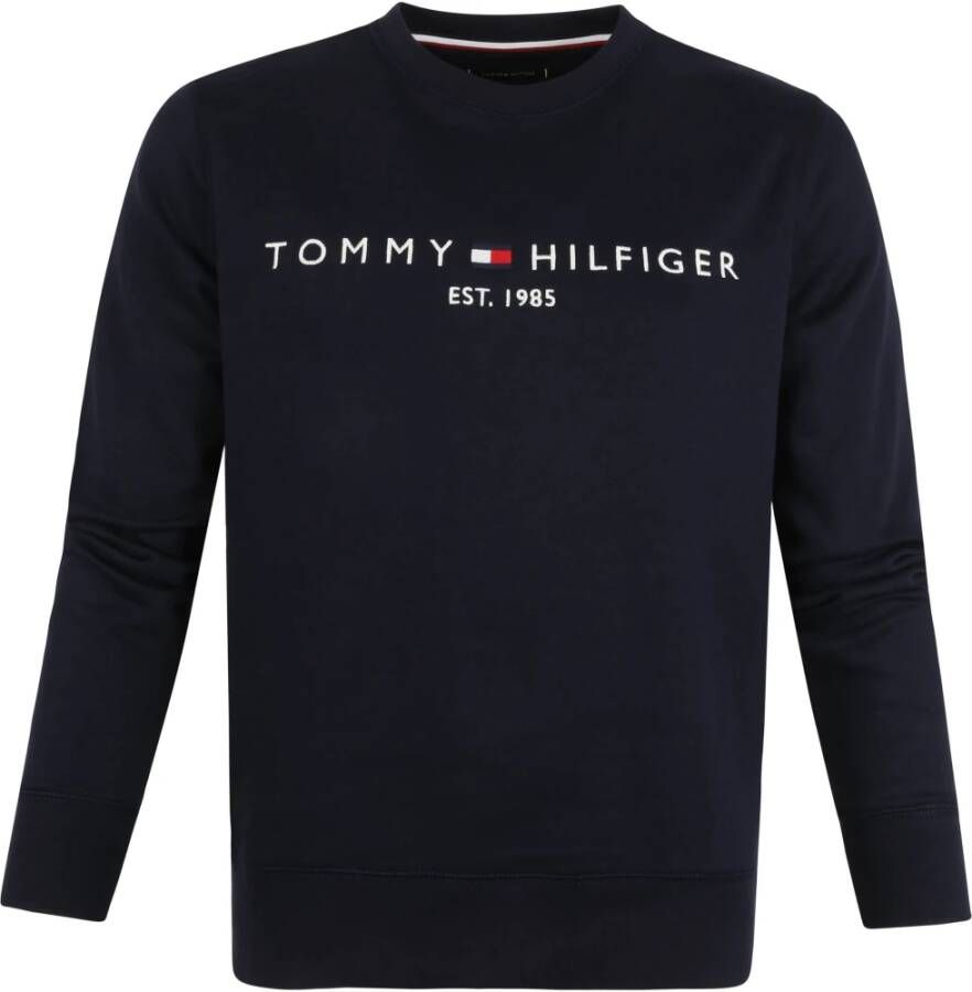 Tommy Hilfiger Sweatshirt TOMMY LOGO SWEATSHIRT met ronde hals en borduursel - Foto 3