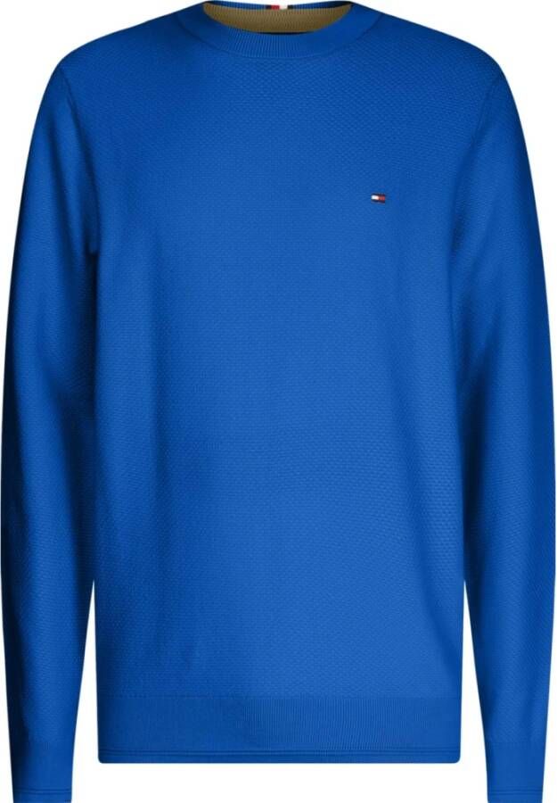 Tommy Hilfiger Ronde hals T-shirt Blue Heren
