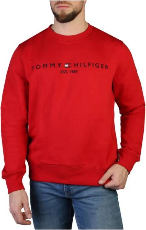 Tommy Hilfiger Sweatshirt TOMMY LOGO SWEATSHIRT met een ronde hals