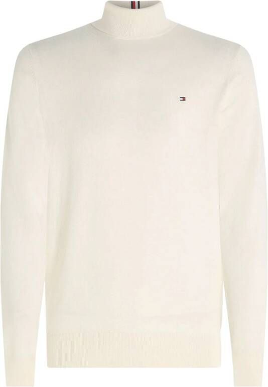 Tommy Hilfiger Cashmere Turtleneck Sweater White Heren