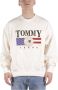Tommy Hilfiger Katoenen Sweatshirt met Logo Versiering White Heren - Thumbnail 7