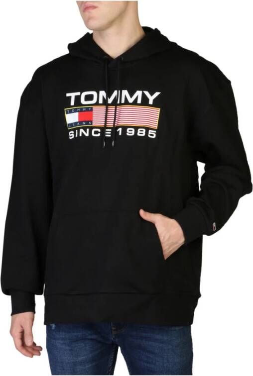 Tommy Hilfiger Katoenen Sweatshirt met Logo Print en Vaste Capuchon White Heren - Foto 17