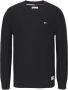 Tommy Jeans Heren Truien & Vesten Tjm Regular Structured Sweater Black Heren - Thumbnail 4