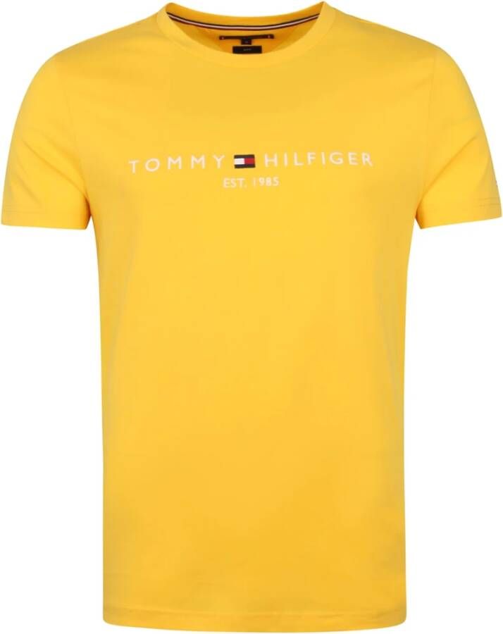 Tommy Hilfiger t-shirt Geel Heren