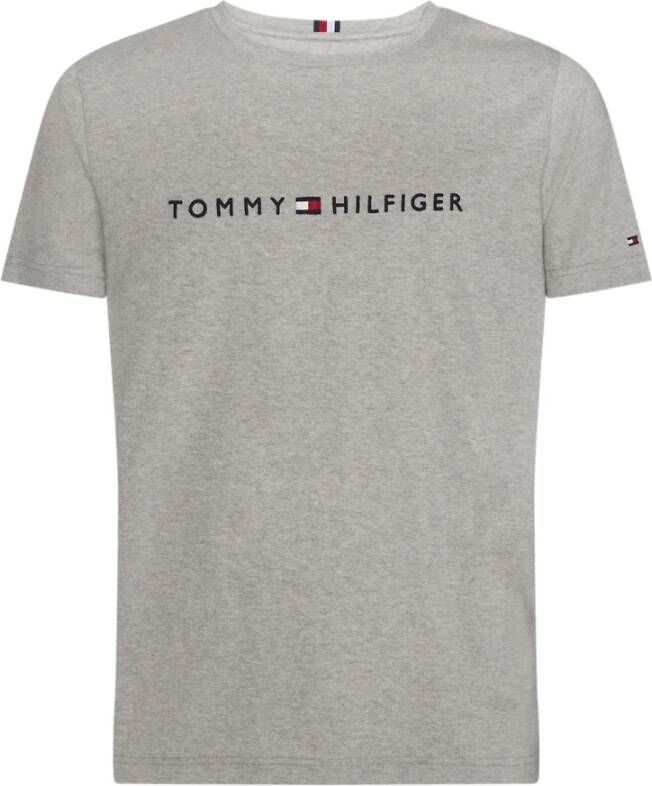 Tommy Hilfiger Slim Fit Biologisch Katoenen T-Shirt Gray Heren - Foto 9