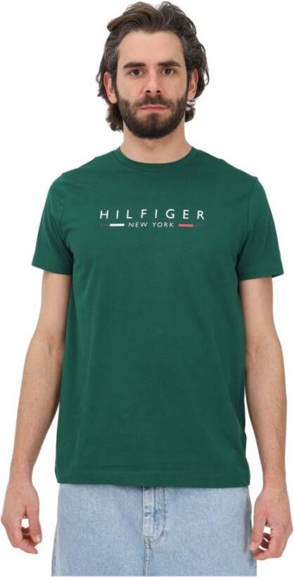 Tommy Hilfiger T-shirt Groen Heren