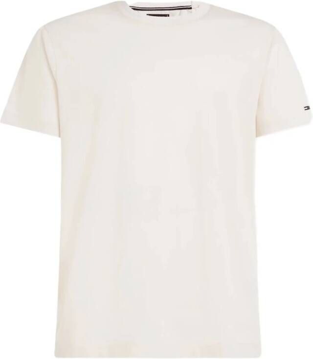 Tommy Hilfiger T-shirt van katoen met ronde hals model 'MERCERIZED'