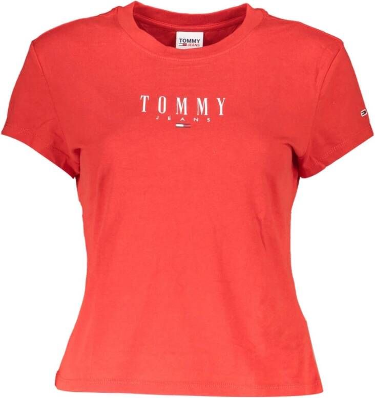 Tommy Hilfiger T-shirt Rood Dames