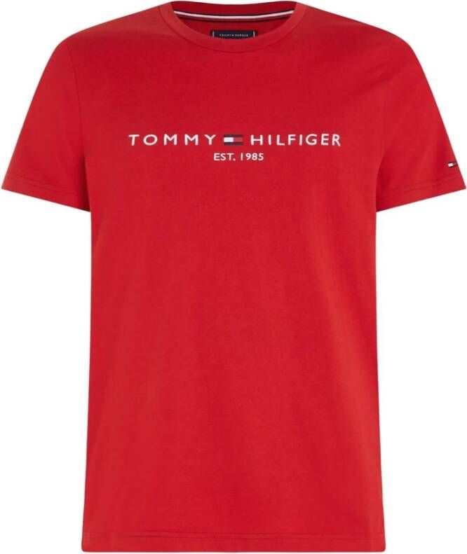 Tommy Hilfiger T-shirt Rood Mw0Mw11797 XMP Rood Heren