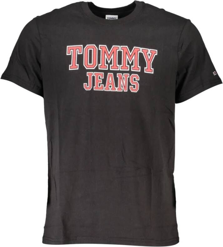 Tommy Hilfiger T-shirt Zwart Heren