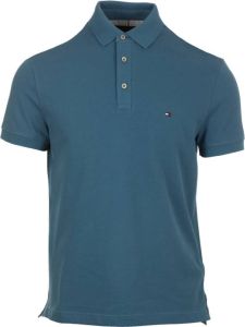 Tommy Hilfiger T-shirts and Polos Clear Blue Blauw Heren
