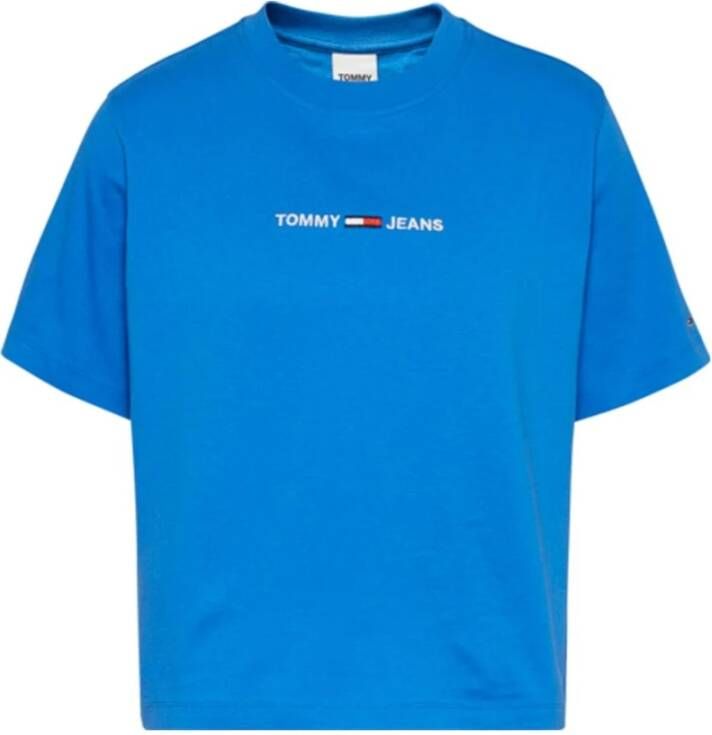 Tommy Hilfiger T-shirts Blauw Dames