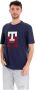 Tommy Hilfiger Zwart Monogram T-shirt Blue Heren - Thumbnail 3